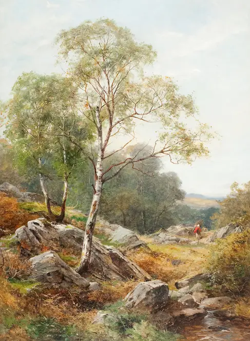 In Glen Falloch by David Bates